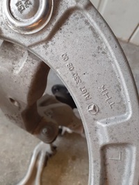 фото thumb №6, Mercedes gls gle 167 x167 amg поворотна опора важіль ступиця лівий перед 1673301300