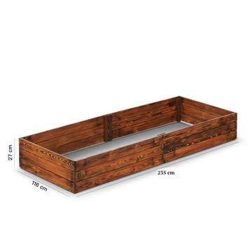 Красивый овощной магазин, лакированный сундук для овощей Inspekt 240x120