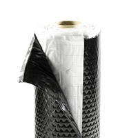 фото thumb №9, Коврик butylowa шумопоглощающая чёрная 2mm 200x50cm do автомобиля алюминий ролик