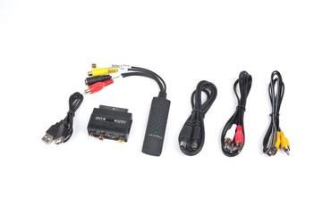 Переходник GEMBIRD UVG-002 (USB M - RCA, S-Video F; 0,50м; черный)