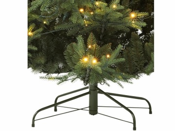 ИСКУССТВЕННАЯ РОЖДЕСТВЕНСКАЯ ЕЛКА КАК ЖИВАЯ ЕЛЬ ПОДСТАВКА 2.10 + LED