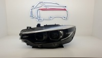 Купити Bmw 4 f32 f33 рестайлінг  led лампа права європа 7476205-03, фото thumb