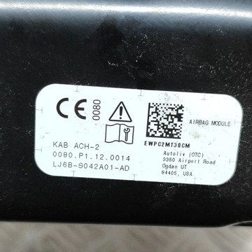 фото thumb №6, Ford mustang mach-e 2022 повітряна подушка подушка безпеки chroniąca коліна