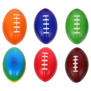 PIŁKI DO RUGBY MINI MODEL MAŁE PIŁKI DO RUGBY PIŁKA NOŻNA SPORT DEKORACJE 6 SZT