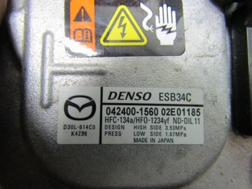 фото thumb №8, Mazda mx-30 21r компрессор кондиционера компрессор 042400-1560 d30l-614c0