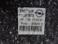 фото thumb №8, Opel corsa e hb 5d коврик обшивка пол europa 39027849