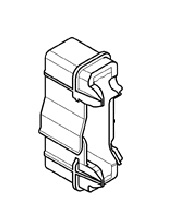 Накладка модуля вентилятора радіатора bosch ford focus mk2 cmax oe1547923 Недорого, фото thumb