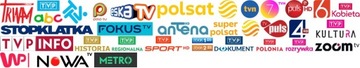 DVB-T2 ДЕКОДЕР ТЮНЕР + АНТЕННА ТЕЛЕВИЗОР HEVC H.265