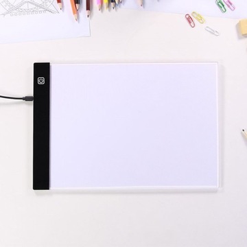 ПЛАНШЕТ А3 С АКРИЛОВОЙ ПОДСВЕТКОЙ И СВЕТОДИОДНОЙ ПОДСВЕТКОЙ С USB-АНИМАЦИЯМИ ДЛЯ ЭСКИЗОВ