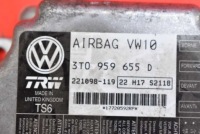 фото thumb №7, Датчик подушка безопасности подушек 3t0959655d skoda superb 2 ii 12r