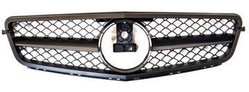 фото thumb №10, Решітка решітка радіатора mercedes c w204 c204 amg чорний mat
