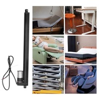 фото thumb №12, Электрический привод линейный стоп алюминий 400 mm stoke привод движения