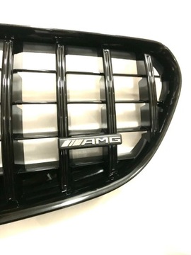 фото thumb №8, Решётка радиатора решётка mercedes s купе w217 c217 amg panamericana рестайлинг рестайлинг чёрный