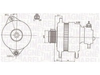 фото thumb №2, Генератор opel astra h 1.7 meriva a 1.7 combo 1.7 corsa c 1.7