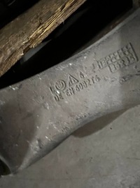 фото thumb №12, Поворотный кулак ступица диск суппорт рычаги перед левый bmw 5 f10 f11 2wd rwd