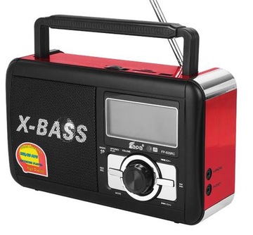 Стильное радио EPE FM/USB/MP3/SD/BT с дистанционным управлением караоке