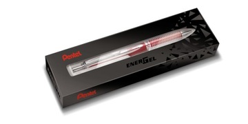Ручка-роллер Pentel EnerGel 0,7 мм, красный корпус