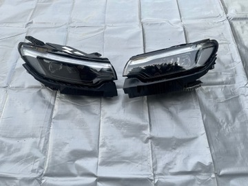 фото thumb №11, Jeep compass ii рестайлінг лампи передні повний led лінза комплект 2021-