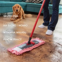 Швабра Vileda Pet Pro для шерсти и волос.
