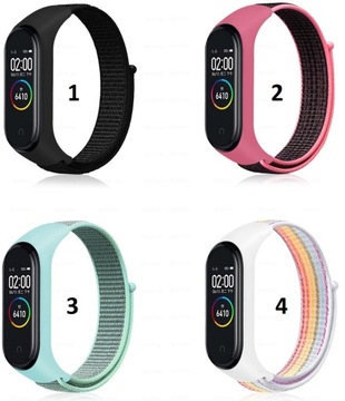 РЕМЕНЬ ДЛЯ XIAOMI MI BAND 4 5 6 7 НЕЙЛОНОВЫЙ РЕМЕНЬ НА ЗАВИСКЕ