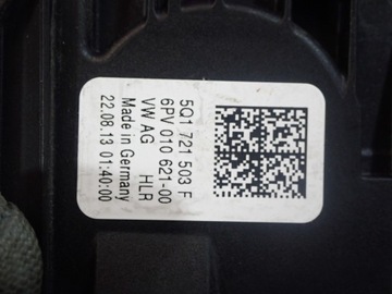 фото thumb №5, Skoda octavia iii 3 13- 1,2 cjza педаль газу потенціометр 5q1721503f 6 pin