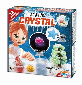 Amazing Crystals 12 экспериментов буки 8+