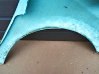 фото thumb №15, Крыло левый перед peugeot 207 lift оригинал белый