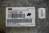 фото thumb №6, Bmw 7 g12 - потолок чёрная алькантара - jak новая