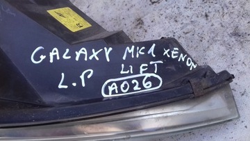 фото thumb №10, Лампа лівий перед передня ксенон 7m5941016p ford galaxy mk1 рестайлінг mk2 00-