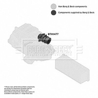 фото thumb №2, Шланг do фільтра повітря renault clio ii kangoo 1.5 dci bth1477