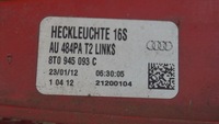 фото thumb №9, Лампа лівий задня audi a5 8t lift 8t0945093c