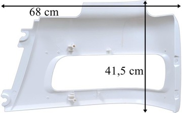 фото thumb №2, Daf cf 85 панель крепления фар фара правый 1363374 1649397