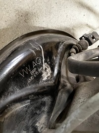 фото thumb №3, Поворотный кулак левый зад задняя ступица audi sq7 q7 q8 4m