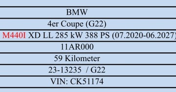 фото thumb №8, Поворотна опора важіль амортизатор підвішування bmw 4 g22 g23 xdrive 59 km