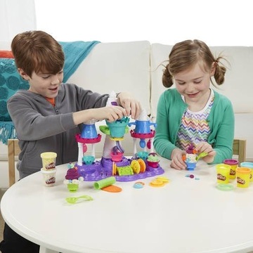 Play Doh ICE CASTLE B5523 HASBRO МОРОЖЕНОЕ ДЕСЕРТЫ ПЕЧЕНЬЕ большое