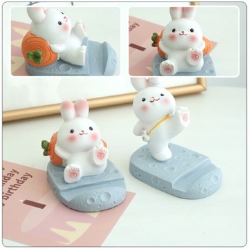 Держатель для телефона с мультяшным кроликом Bunny