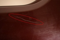 фото thumb №9, Mercedes w251 задний бампер красный r350 2006 rhd