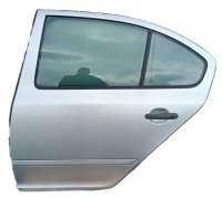 фото thumb №1, Дверь левый задняя skoda octavia ii hb серебристая 9156
