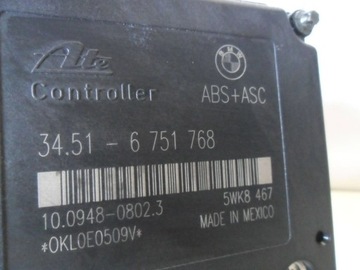 фото thumb №9, Bmw 3 e46 2003 1.8 b насос гальмівна abs 34.51-6751767 10.0204-0254.4