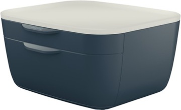 Контейнер Leitz Cozy с 2 ящиками, серый x2