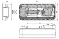 фото thumb №14, Комплект лампа задніх 12v ip68 e20 + джгут 7pin байонет причіп