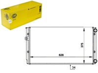 фото thumb №1, Радіаторів vw golf3 4 vento 1,6-2,0 1,9tdi hella