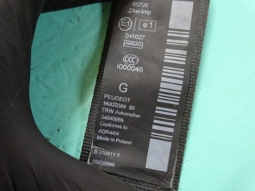 фото thumb №5, Peugeot 3008 i 11r pas безпеки лівий перед 9682036880 34040959