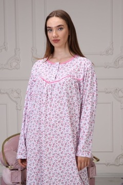 Koszula Nocna Ciepła Flanelowa FLANELA XL 50/52