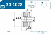 Ijs group зчеплення генератора opel Доставка, фото thumb