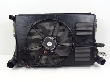 фото thumb №14, Vw touran рестайлинг 1.6 tdi комплект радиатор 1k0121251dd 1k0820411ah 1k0145803bm