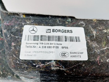 фото thumb №5, Mercedes e-klasa w238 боковина багажника лівий купе 18r.