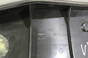 фото thumb №5, Боковина сидіння шкіра праві сірий bmw e91 7118806