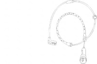 фото thumb №16, Датчик износа тормозных колодок opel vectra c перед a.b.s.