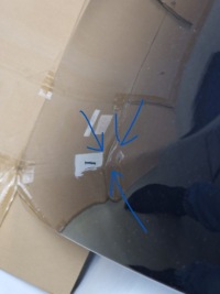 Капот bmw x5 g05 x6 g06 2018-2026 черная хорошее состояние с tylko jedną вмятина ! Оригинал, фото thumb